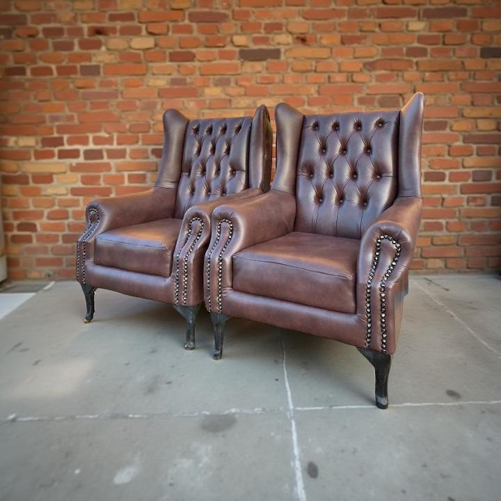 Chesterfield Wingback Set